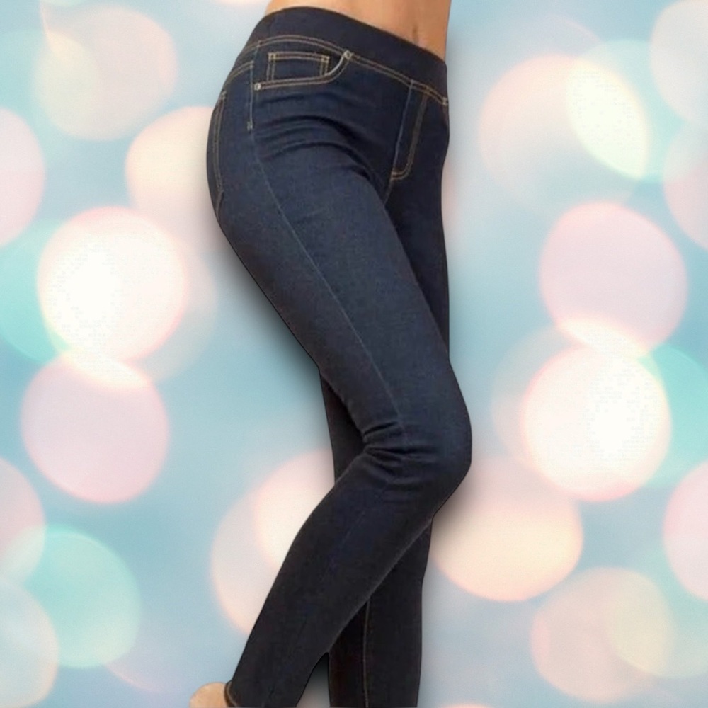 Boston Proper Women’s Stretchy Waist Pull On Boot Cut Jeans Size 4